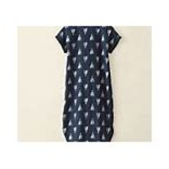 Garnet Hill Linen Midi Ikat Shirtdress- transitional summer into fall- XL - Picture 2 of 3